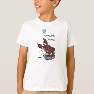 T-shirt enfant amusant, orignal au chocolat