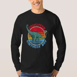 T-shirt Enfant Anniversaire I Fille I Brachiosaurus I Fami
