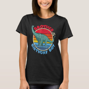 T-shirt Enfant Anniversaire I Frère I Brachiosaurus I Fami