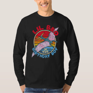 T-shirt Enfant Anniversaire I Lil Bro I Pterodactylus I Fa