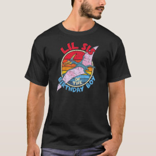 T-shirt Enfant Anniversaire I Lil Sis I Pterodactylus I Fa