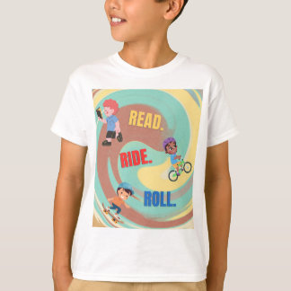T-shirt enfant au design coloré.