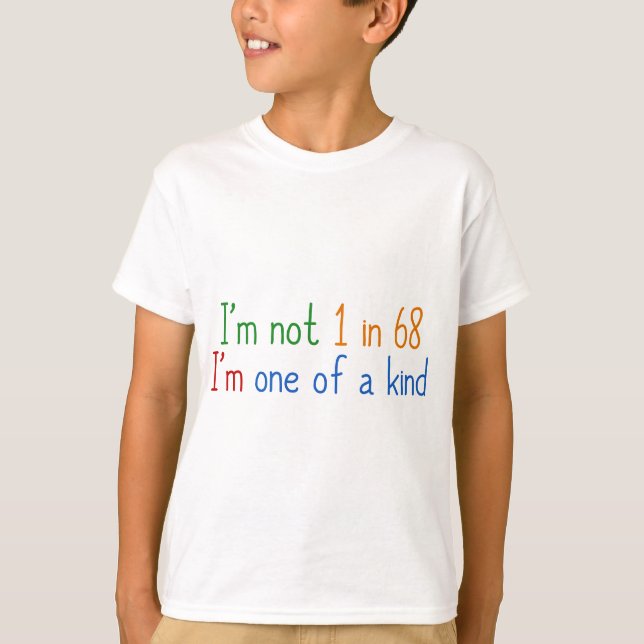 T-shirt Enfant autiste (Devant)
