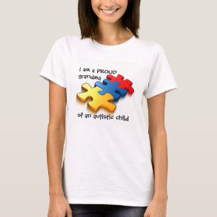 T-shirt Enfant autiste de grand-maman fière