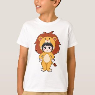 T-shirt Enfant avec costume de lion