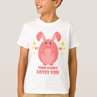 T-shirt enfant avec un lapin mignon