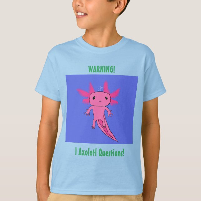 T-shirt enfant Axolotl (Devant)