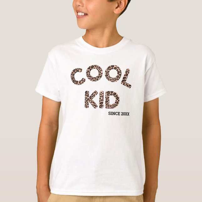 T-shirt Enfant cool personnalisé (Devant)