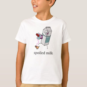 T-shirt Enfant corrompu de lait