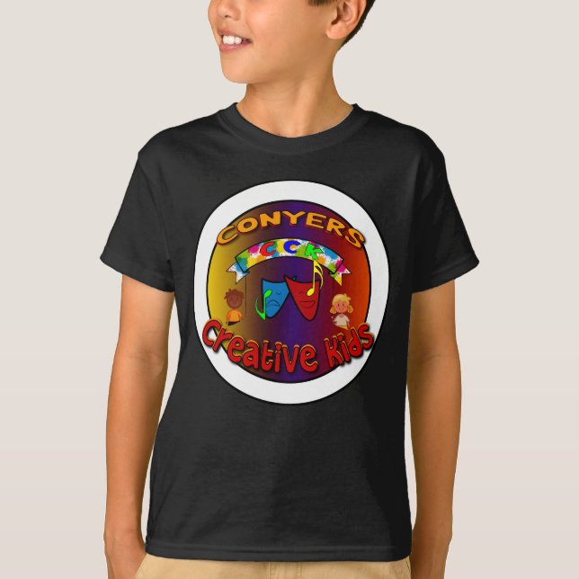 T-shirt enfant créatif Conyers pour enfants (Devant)