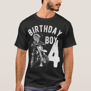 T-shirt Enfant de 4 ans - Enfant d'anniversaire - Vélo de 
