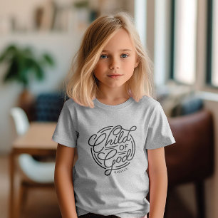 T-Shirt Enfant De Dieu Christ Sticker Bible Sticker T-Shir