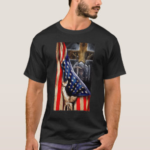 T-shirt Enfant De Dieu Guerrier Du Christ Jésus Lion De Ju