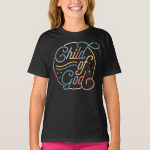 T-shirt Enfant de Dieu Jésus Chemise, Enfants chrétiens