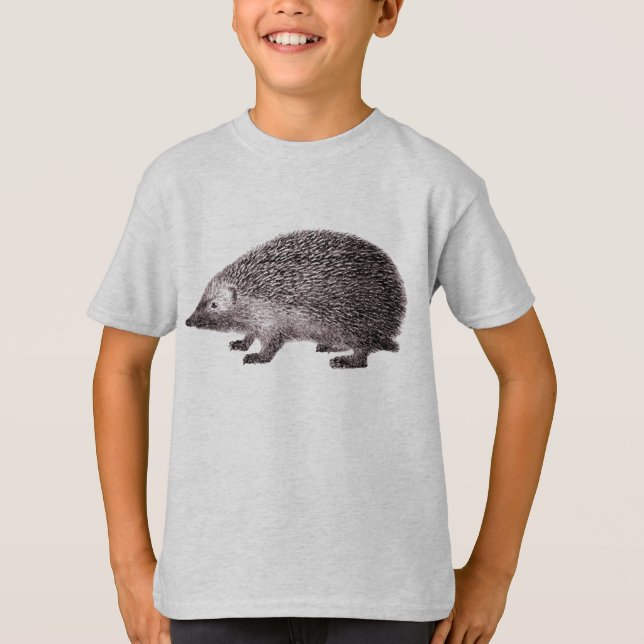 T-shirt enfant de Hérisson (Devant)