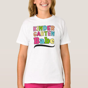 T-shirt Enfant de jardin d'enfants coloré - Premier jour d