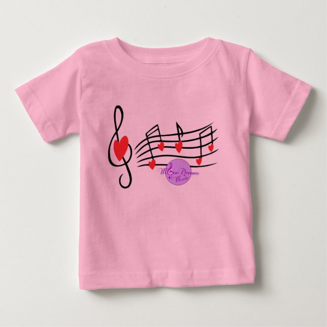T-shirt enfant de la chanson d'amour (Devant)