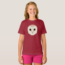 T-shirt enfant de la chouette de la grange