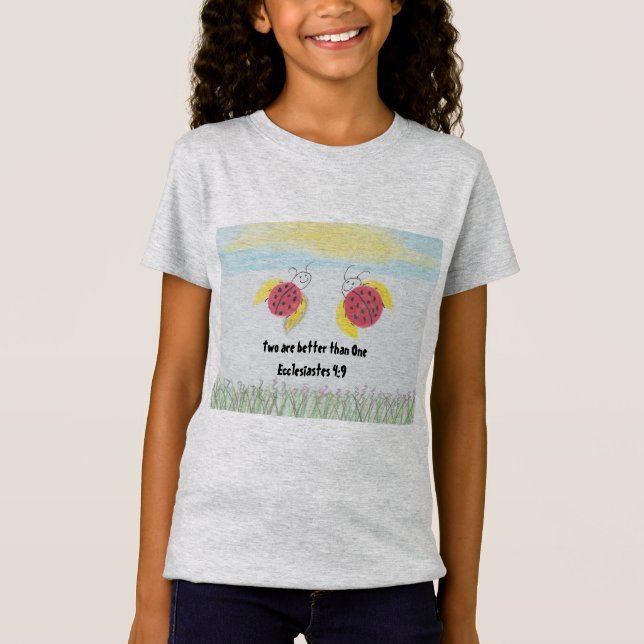 T-shirt enfant de l'amitié 'Deux sont meilleurs qu (Devant)