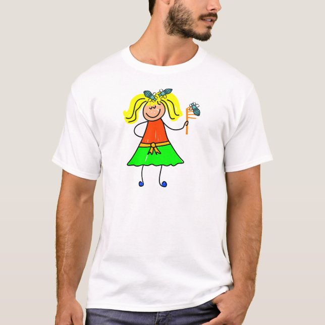 T-shirt Enfant de poux de tête (Devant)