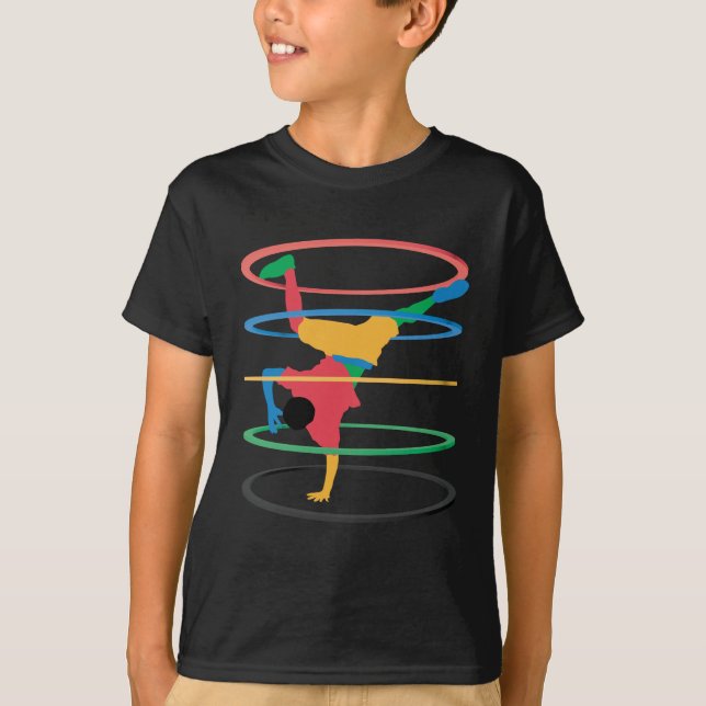 T-shirt enfant des Jeux Olympiques de la Petite-Da (Devant)