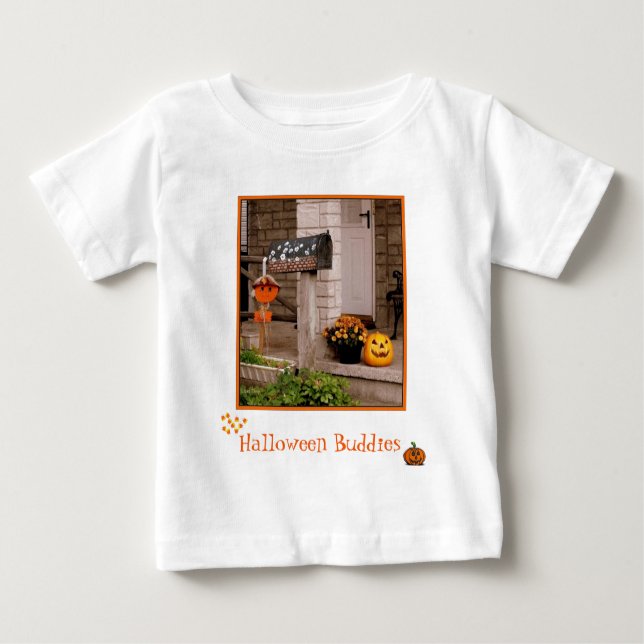 T-shirt enfant des "potes d'Halloween" (Devant)