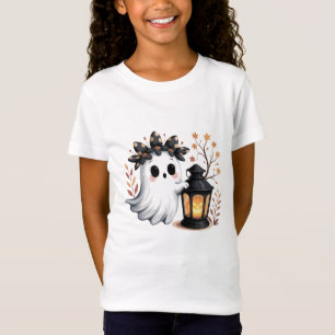 T-shirt enfant d'Halloween Whimsical Ghost mignonn