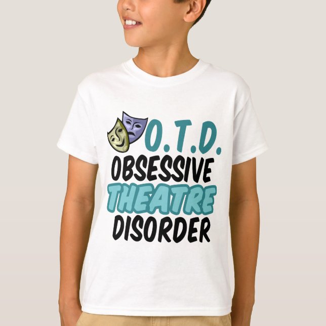 T-shirt Enfant drôle de théâtre (Devant)