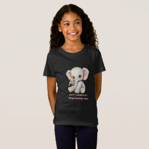 T-Shirt Enfant Éléphant Souvenirs Sucrés Personnal