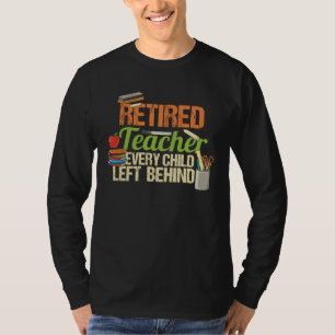 T-shirt Enfant enseignant à la retraite abandonné à la têt