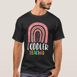 T-shirt Enfant Enseignant Corps Préscolaire Retour À L'Éco