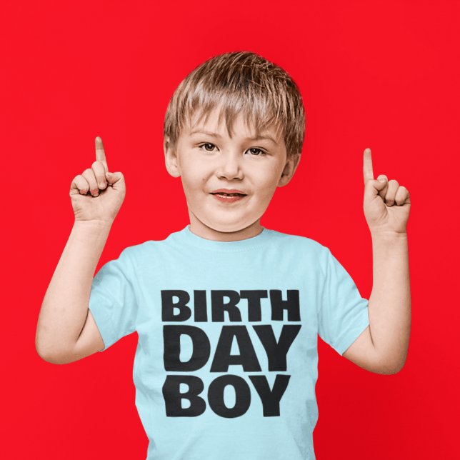T-SHIRT ENFANT GARÇON D'ANNIVERSAIRE mignon TOUT-P (Créateur téléchargé)