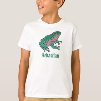 T-Shirt Enfant Grenouille personnalisable Tee Anim