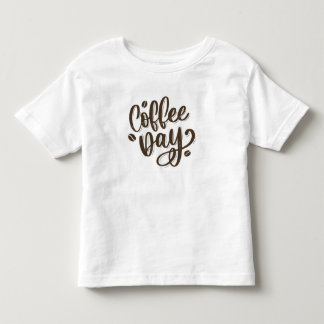 T-shirt enfant journée café