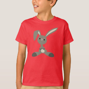T-shirt enfant lapin caricature Curieux