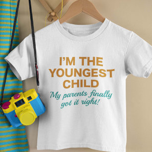 T-shirt Enfant le plus jeune