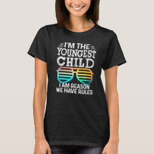 T-shirt Enfant Le Plus Jeune Je M Raison Pour Laquelle Nou