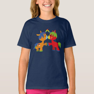 T-shirt enfant licorne LGBTQIA cartoon mignon