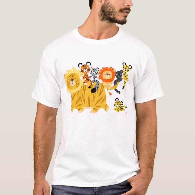 T-shirt enfant liger et amis (Devant)