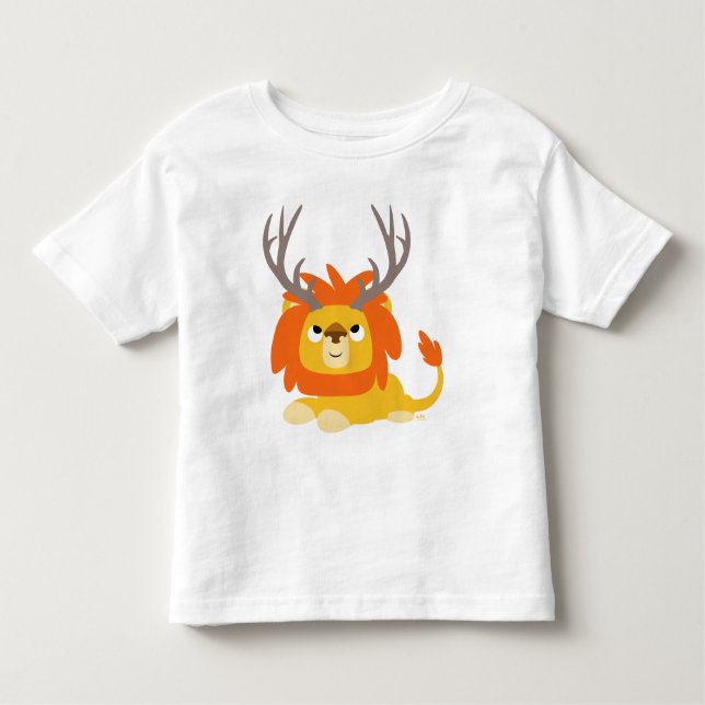 T-shirt enfant Lion tatoué (Devant)