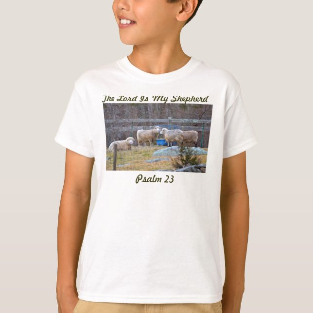 T-shirt enfant mouton (Devant)