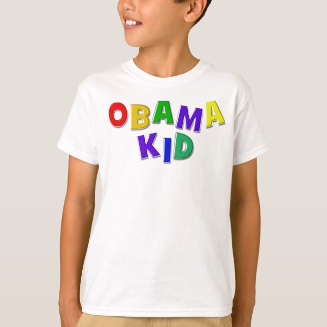 T-shirt enfant Obama (Devant)