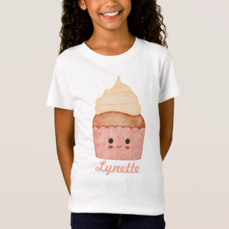 T-Shirt Enfant Personnalisé Cupcake Kawaii