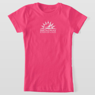 T-shirt enfant pour enfants de l'élémentaire blanc