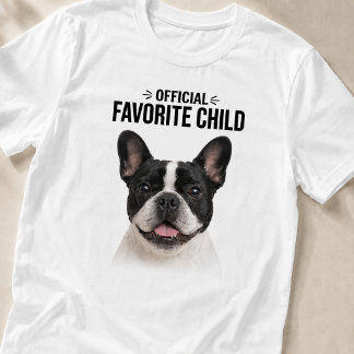 T-shirt Enfant préféré | Portrait de compagnie minimaliste