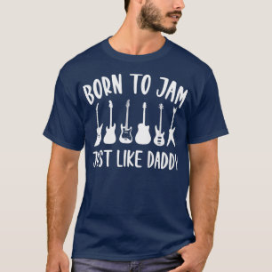 T-shirt Enfant qui joue de la guitare Amateur de guitare F