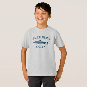 T-shirt enfant requin de l'île Amelia