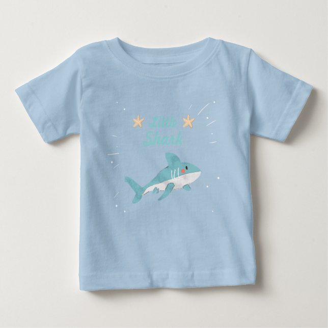 T-shirt enfant requin ou sirène (Devant)