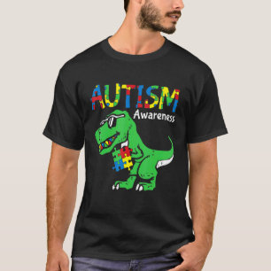 T-shirt Enfant Sensibilisation à l'autisme Dino Autiste To