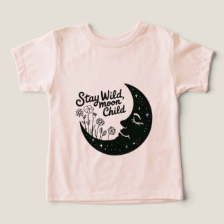 T-Shirt Enfant Stay Wild Moon Child